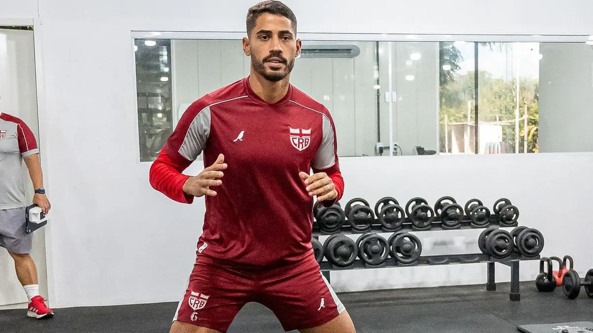 Aparece Hereda no CRB para jogo contra o Atlético