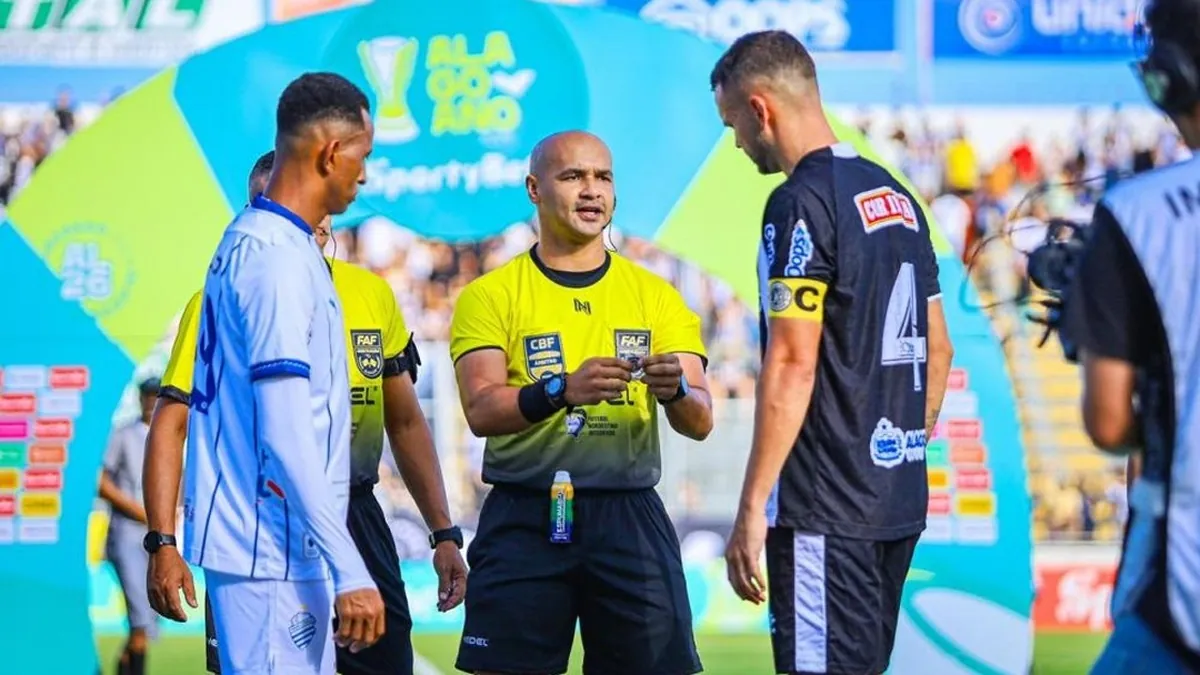 Arbitragem do clássico entre CSA e CRB é definida pela federação