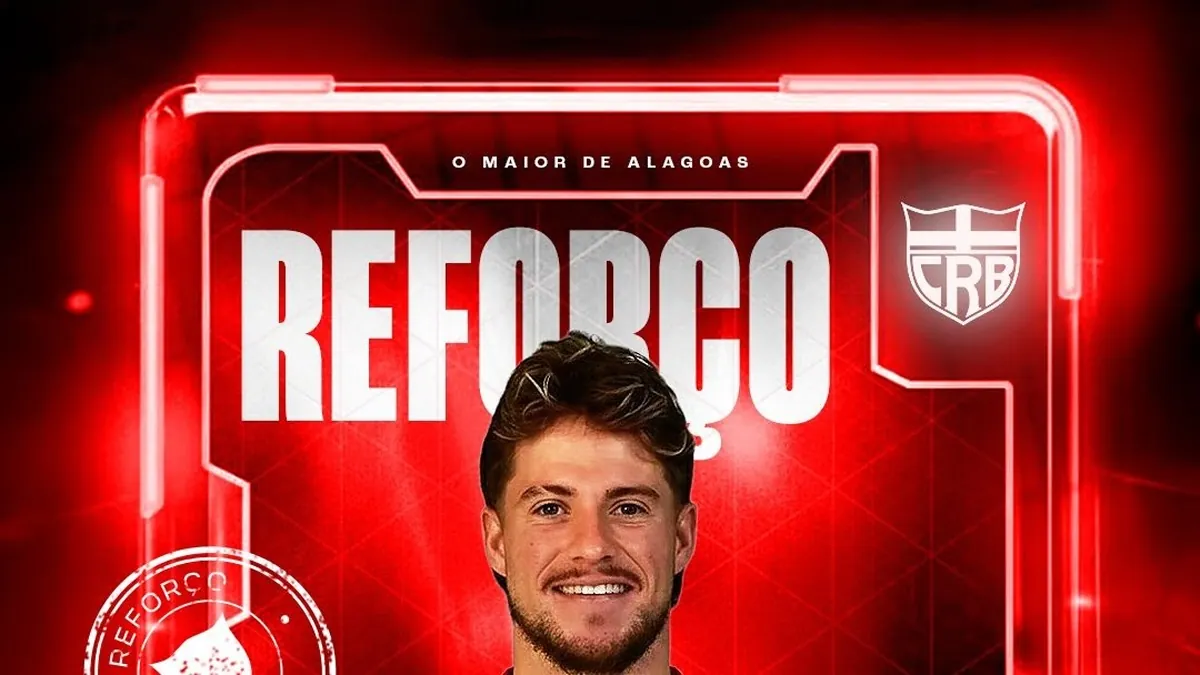 CRB anuncia a chegada do atacante Guilherme Pato, ex-América-MG