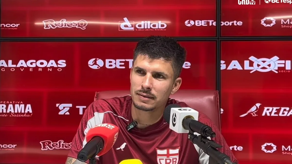 Léo Campos, do CRB, revela: nada de proposta do Santa Cruz