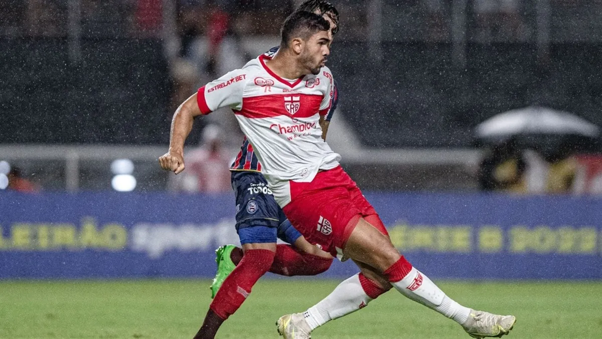 Matheus Mega é emprestado pelo CRB ao Athletic: entenda os motivos! - Fonte imagem: Globo Esporte