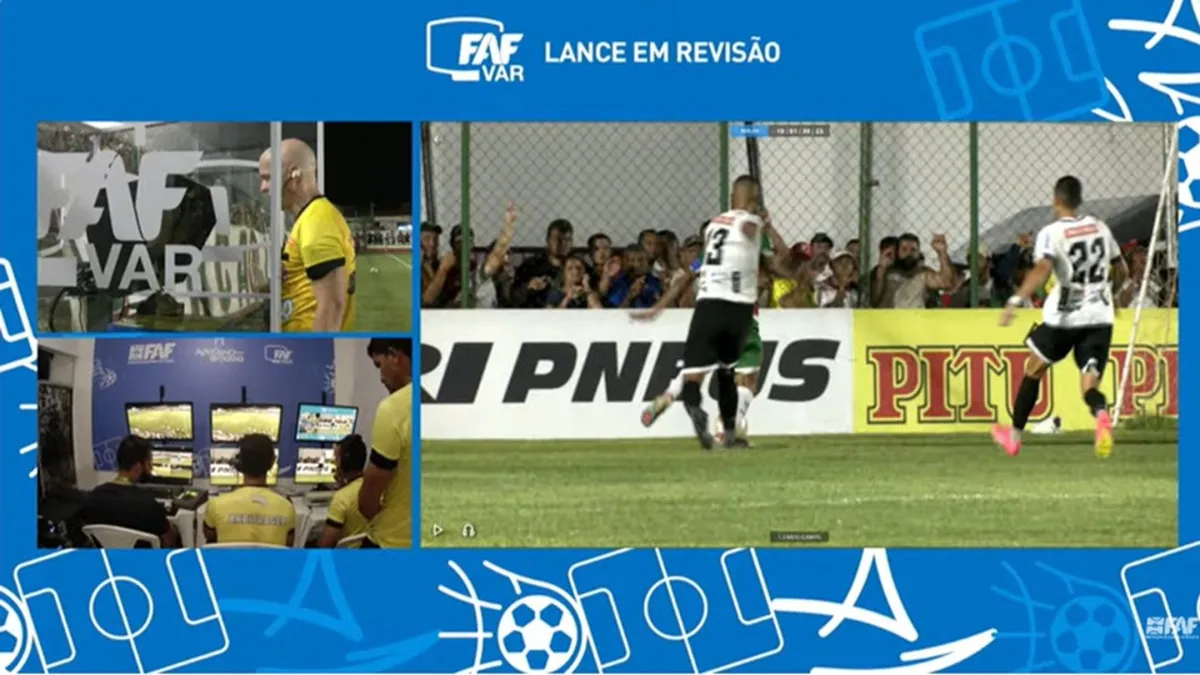 VAR tem participação crucial nas semifinais entre Murici x CRB e CSE x ASA